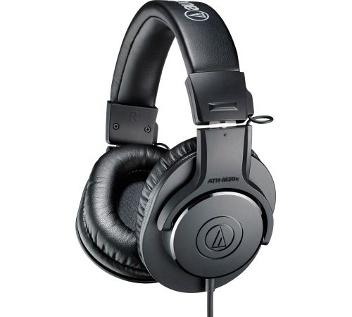 Наушники  Audio-Technica ATH-M20x черный