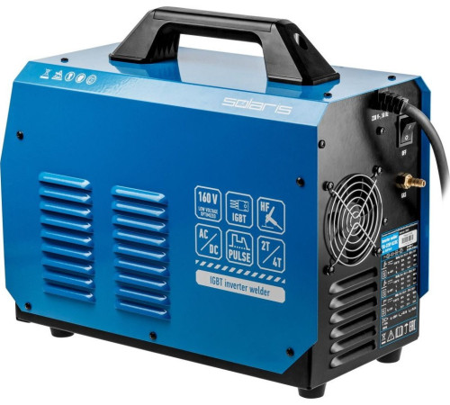 Сварочный инвертор Solaris TIG-225P AC/DC