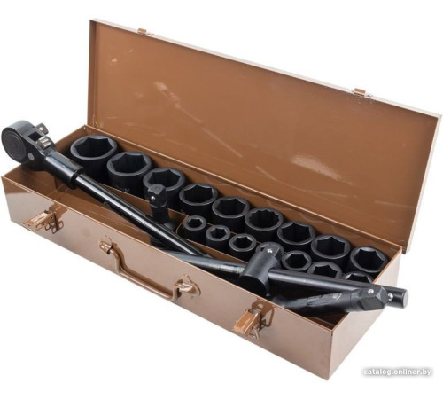 Набор трещотка с головками Forstime FT-6212-5MPB 21 предмет