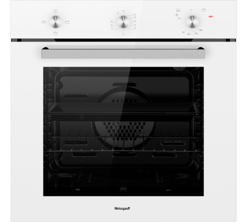 Газовый духовой шкаф Weissgauff WGO 702 White Glass