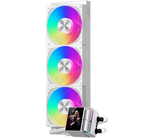 Система жидкостного охлаждения для процессора PCCooler DS360 ARGB Display белый