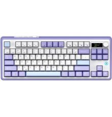 Клавиатура Ajazz AK870 белый/фиолетовый, Magnetic Switches
