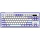 Клавиатура Ajazz AK870 белый/фиолетовый, Magnetic Switches