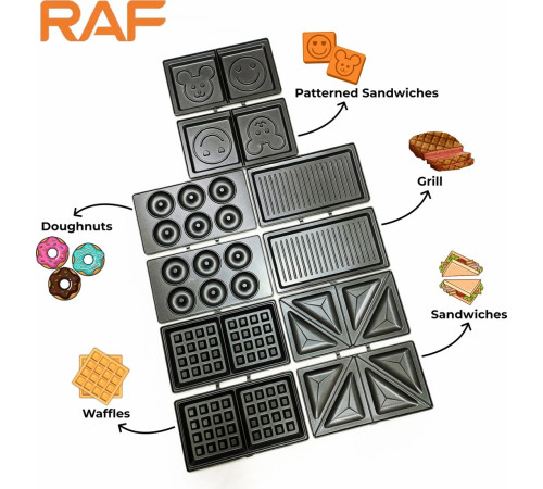 Многофункциональная сэндвичница RAF R.555