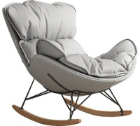 Кресло-качалка Mio Tesoro Монга светло-серый