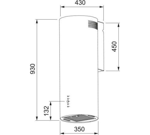 Кухонная вытяжка Franke Axis 35 BK 335.0706.918