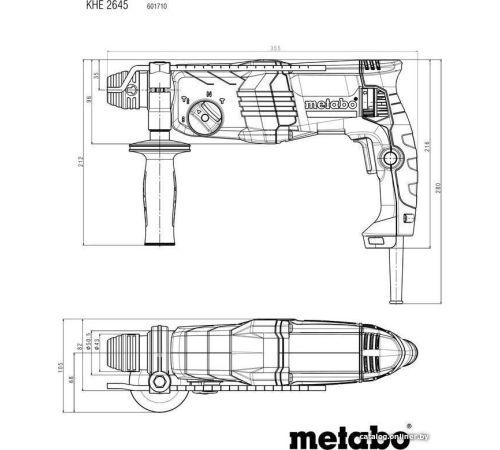 Перфоратор Metabo KHE 2645 601710500