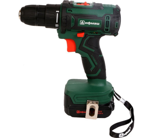 Дрель-шуруповерт Дифмаш ША-16-06 01022516 с 2-мя АКБ, кейс