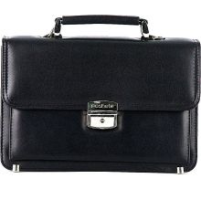 Мужская сумка Poshete 250-9628-BLK черный