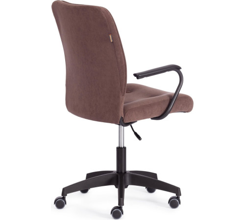 Офисное кресло TetChair Wind флок коричневый