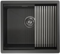 Кухонная мойка Granula KS-5045U черный матовый