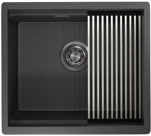 Кухонная мойка Granula KS-5045U черный матовый