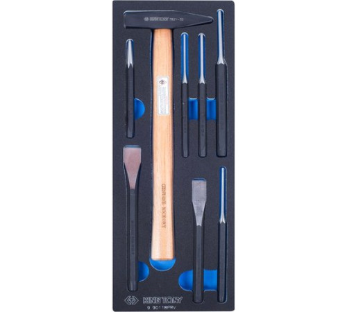 Набор выколоток King Tony 9-90118PRV 8 предметов