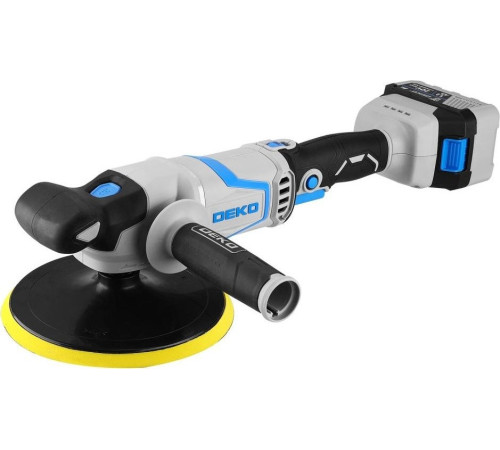 Полировальная машина Deko CP20 PRO 084-1087 с 1-им АКБ