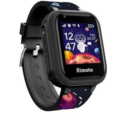 Детские умные часы Aimoto Pro 4G космос