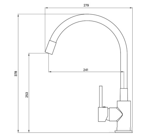 Смеситель Milardo Meal M01SB0FM05
