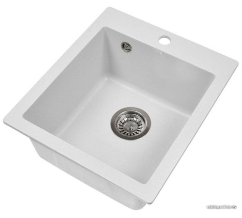 Кухонная мойка Wisent 420-28W с сифоном GER013