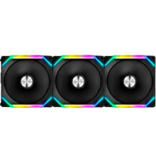 Комплект вентиляторов для корпуса 1stPlayer XF7 Reverse ARGB 3 шт, черный