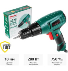 Дрель-шуруповерт Hammer DRL400A