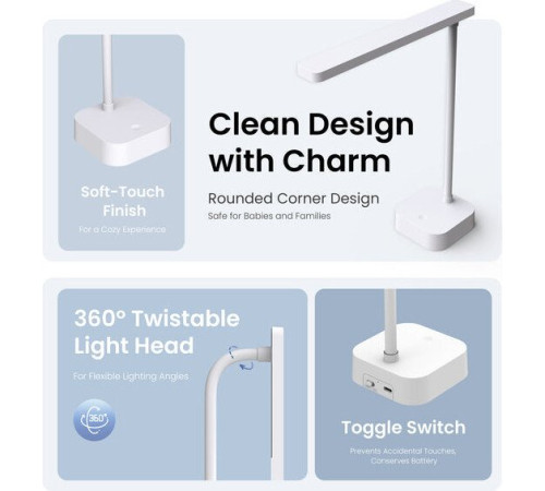 Настольная лампа Yeelight Jasmine Rechargeable