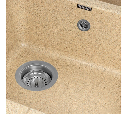 Кухонная мойка Gerhans E10 песочный