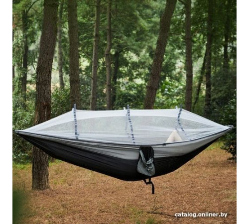 Туристический гамак Coyote с москитной сеткой TBD0604408901A черный/серый