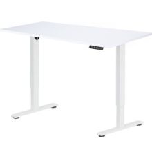Стол с регулировкой высоты ErgoSmart Electric Desk Prime 1200х650х25 мм альпийский белый/белый