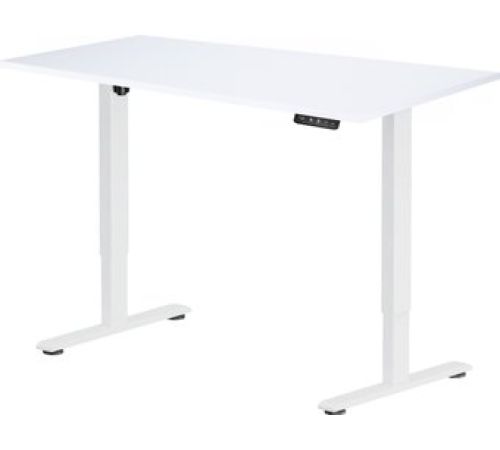 Стол с регулировкой высоты ErgoSmart Electric Desk Prime 1200х650х25 мм альпийский белый/белый