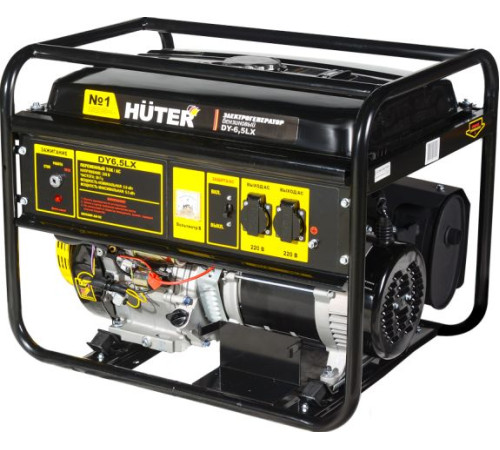 Бензиновый генератор Huter DY6,5LX