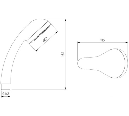 Смеситель Milardo Simp SIMSB02M02
