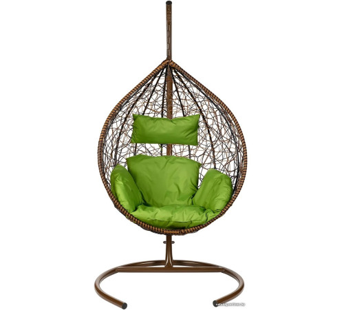 Подвесное кресло BiGarden Tropica Twotone коричневый/зеленый