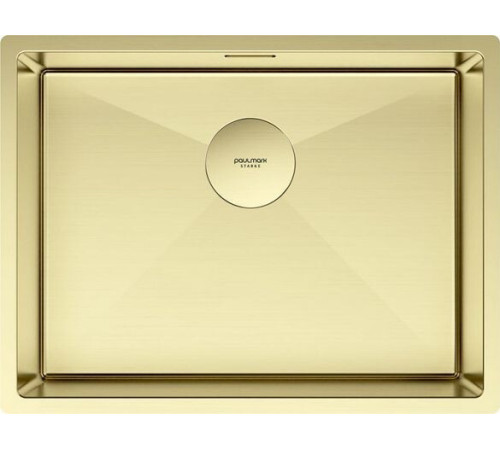 Кухонная мойка Paulmark Next 58 UNI PM215844-LG золото/светлое золото