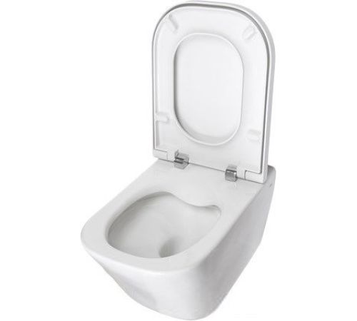 Унитаз Roca The Gap Clean Rim A34647L000 + 801472001 с пневмокрышкой