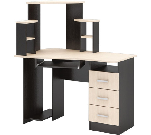 Стол Стендмебель №1 дуб белфорт/венге