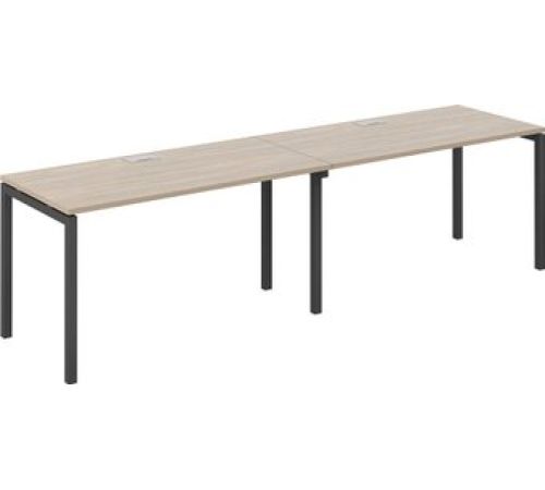 Стол Norden 240x60x75 SG.221.OD.44.AN дуб темный/антрацит