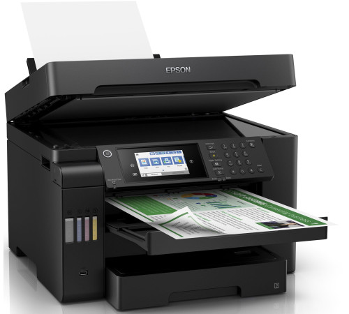МФУ Epson L15150 ресурс стартовых контейнеров 6500/5200, контейнер 112