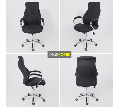 Офисное кресло AksHome Mastif ткань, графит