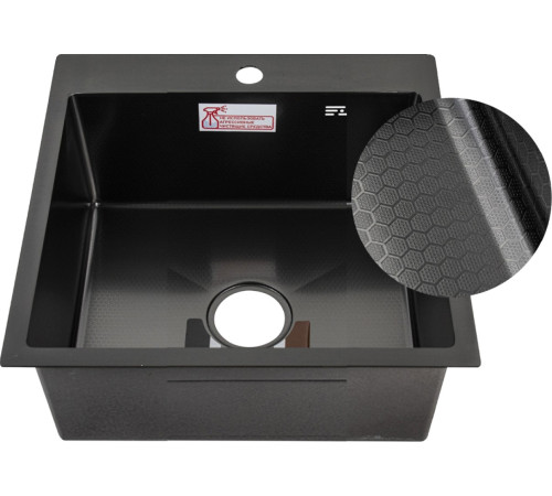 Кухонная мойка Schtoff Best Decor Black 5050