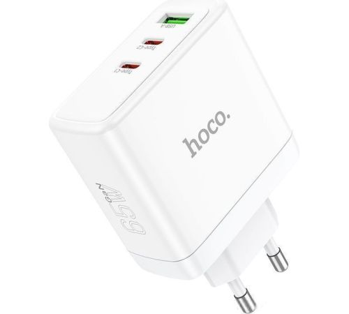 Сетевое зарядное Hoco N30 USB Type-C белый