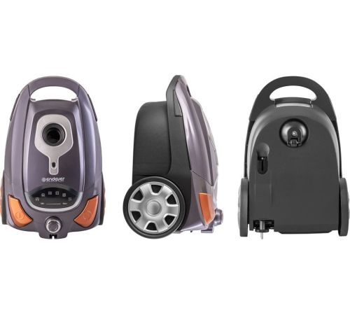 Пылесос Endever SkyClean VC-250 серый/фиолетовый