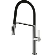 Смеситель Paulmark Barrel BA214029-BS стальной