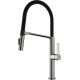 Смеситель Paulmark Barrel BA214029-BS стальной