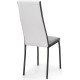 Стул Woodville Mirilis белый полимер/серый полимер/темный мусс