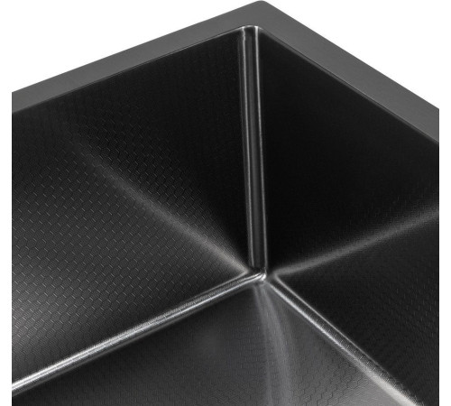 Кухонная мойка ARFEKA ECO AR 450*450 BLACK PVD NANO DECOR
