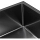 Кухонная мойка ARFEKA ECO AR 450*450 BLACK PVD NANO DECOR