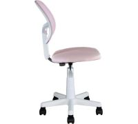 Компьютерное кресло Stool Group Лоло пластик белый/розовый 5256W Mesh Pink
