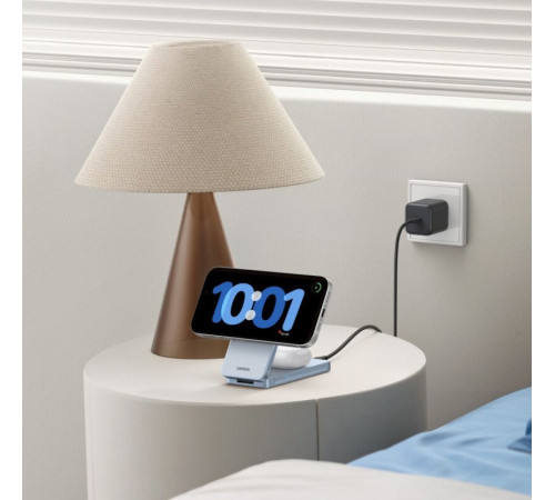 Беспроводное зарядное Ugreen W756 55963 голубой