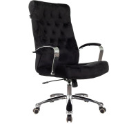 Офисное кресло Бюрократ T-9928SL Fabric черный Italia Black/крестовина металл хром