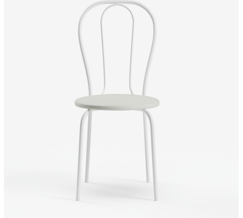 Стул Mio Tesoro Тюльпан Плюс молочный/белый