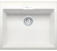 Кухонная мойка Polygran Tolero 580 белый хлопок